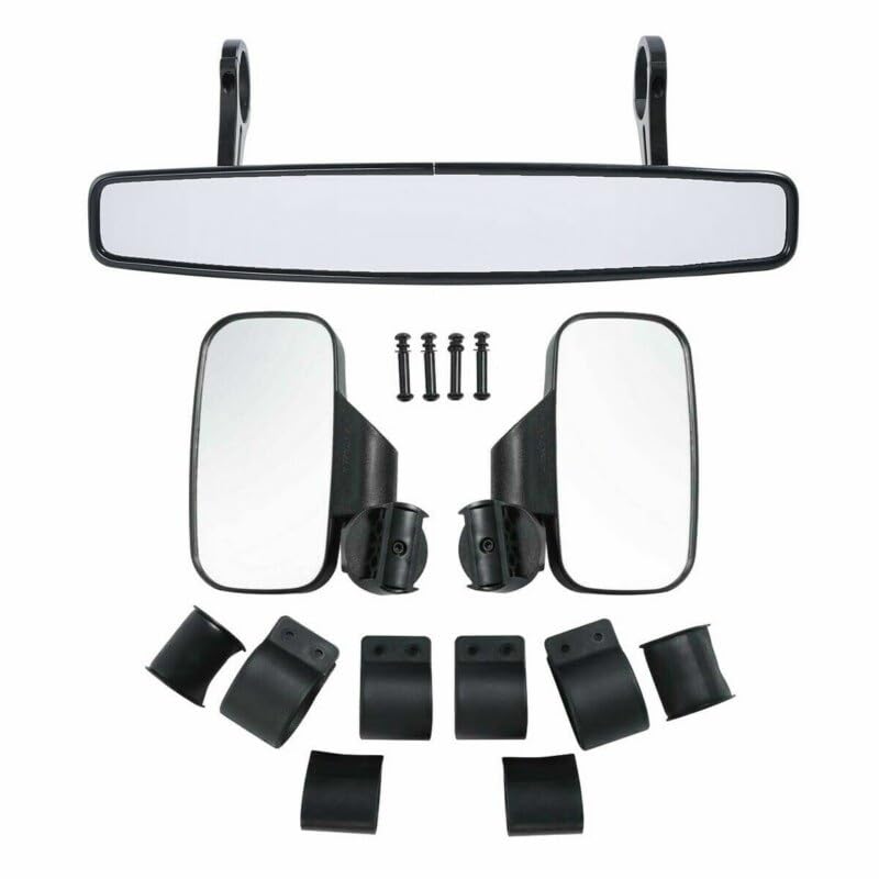 Rétroviseurs latéraux de moto UTV 15" pour explorer les sentiers en Polaris RZR