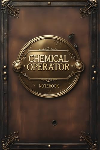 Chemical operator notebook: lined journal for men women coworker