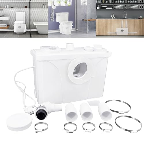 Pompa Acque Sporche TRMLBE 700W - Sistema Sollevamento Per WC E Lavandino - Foto 10