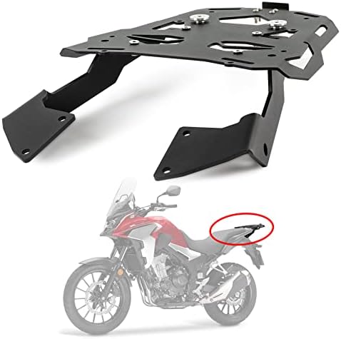 PSLER Motorcycle Rear Carrier Luggage Rack for CB500X 2013-2022, for CB500F 2018-2022, and for CB400X 2021-2022