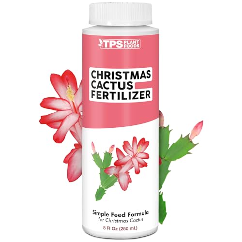 TPS NUTRIENTS Christmas Cactus Fertilizer for All Christmas Cacti and Schlumbergera Cacti, Liquid Plant...