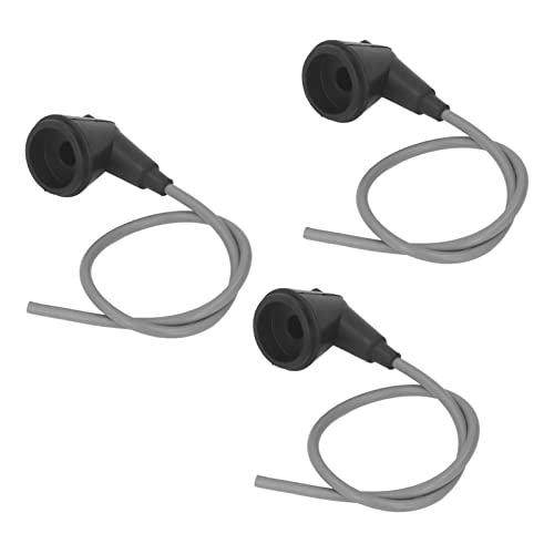 GRCFUMO Cavo di accensione per motosega da 3 pezzi, set di cavi per candele, copertura ad alta tensione per cavo di accensione per catena per motosega 070 090 0000 405 0600