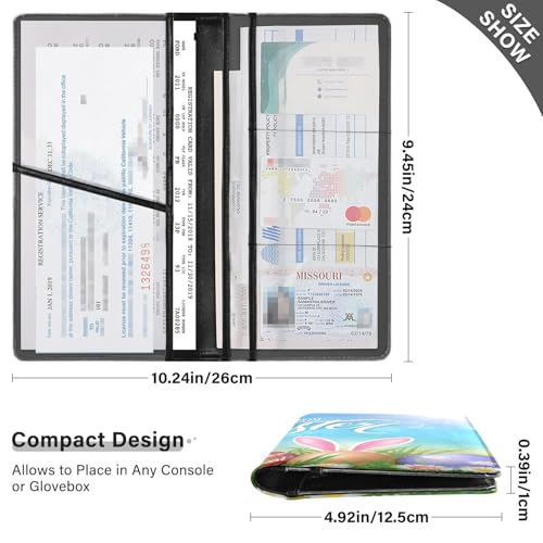 Organizador De Auto Slim de Cuero miniatura 3