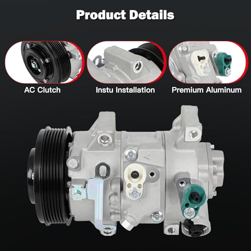 Image of Air Conditioning Compressor for Toyota Corolla Matrix for Scion xD 1.8L