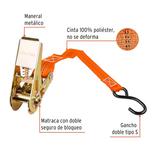 Sujetador con matraca Truper 11 Imagen adicional