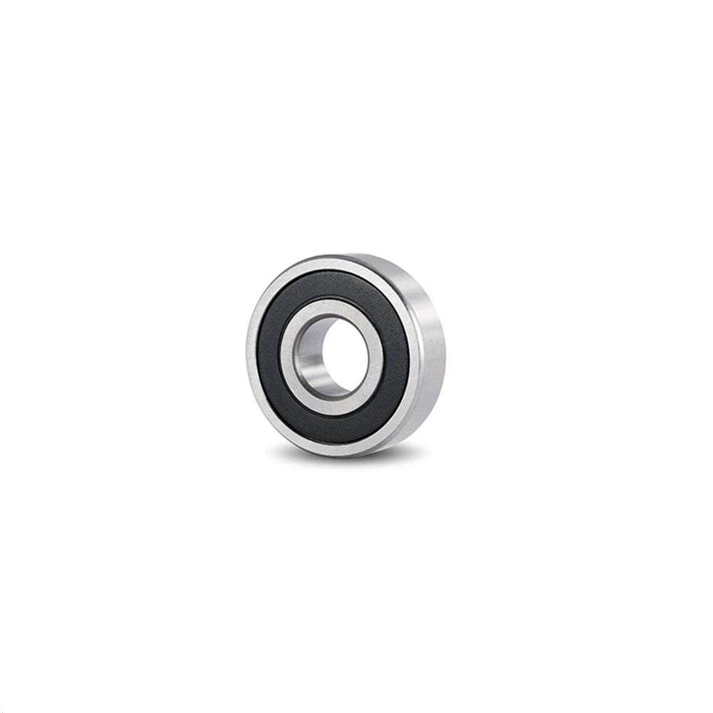 LHNBGTUIW MR83-2RS Bearing ABEC-1 Miniature Flanged MR83RS Ball Bearings R-830ZZY03 3x8x3mm