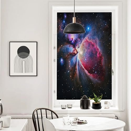 Vinilo decorativo para ventana diseño abstracto cósmico nebulosa 23.6x35.4 pulgadas miniatura 4
