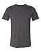 Next Level Mens Poly/Cotton Short-Sleeve Crew Tee (6200) Charcoal m