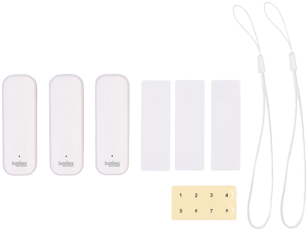 Luminea Home Control Datenlogger: WLAN-Temperatur- & Luftfeuchtigkeits-Set mit Display, 5 Sensoren (Thermometer Hygrometer Uhr, WiFi-Hygrometer-Thermometer-Sensor, WC)