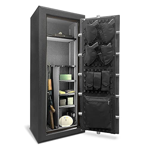 Stealth Premier 23 Gun Safe PR23 UL RSC Burglary Rated, 90 Minute Fire Protection, 23 Gun Capacity UL Listed Lock, CA DOJ Approved, Shelves & Customizable Door Panel Organizer thumbnail 6