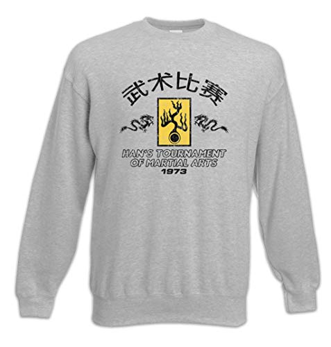 Han's Tournament I Sweatshirt Pullover Sweater Pull Urban Backwoods Homme Col Rond Casual