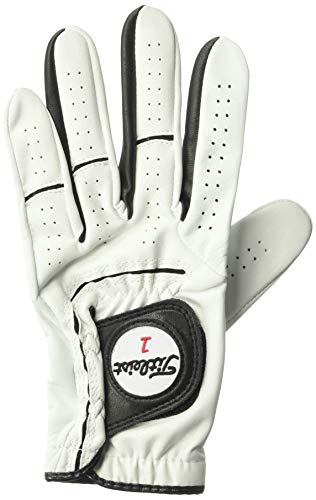 Titleist Players-Flex Mens Reg LH Pearl, White(Small, Worn on Left Hand)