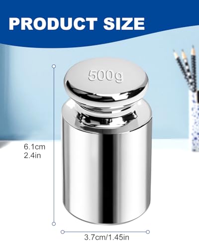 Image of UCEC Calibration Weights for Digital Scale, 500g Gram Weights