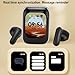 Fockety Earbuds with Touch Control Screen, Noise Reduction Bluetooth Wireless Earbuds In Ear Noise Cancelling Earbuds, USB Charging Long Lasting Wireless Headset for Tablet Laptop Fockety Earbuds with Touch Control Screen, Noise Reduction Bluetooth Wireless Earbuds In Ear Noise Cancelling Earbuds, USB Charging Long Lasting Wireless Headset for Tablet Laptop