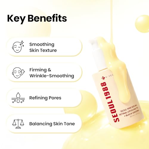 K-SECRET SEOUL 1988 Retinal Serum | Retinal Liposome 2% for Fine Lines & Skin Texture Care | Niacinamide, Bakuchiol, and 58% Black Ginseng | Korean Skincare, 30ml / 1.01 fl oz - Image 4