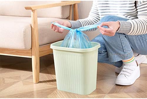 Bin Liners, Handles Trash Bags, 100 Bags,20 L
