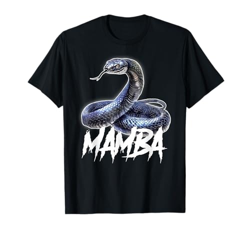 Image of Mamba Snake Black Serpent T-Shirt