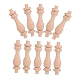 Design: stile di colonna di ispirazione romana con dettagli intricati, per migliorare l'arredamento della casa, colonne decorative, palo intagliato in legno