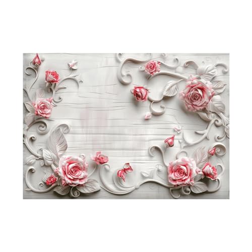 Affiche decoration murale 50x70cm art abstrait floral moderne sans cadre
