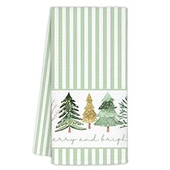 Green and White Stripes