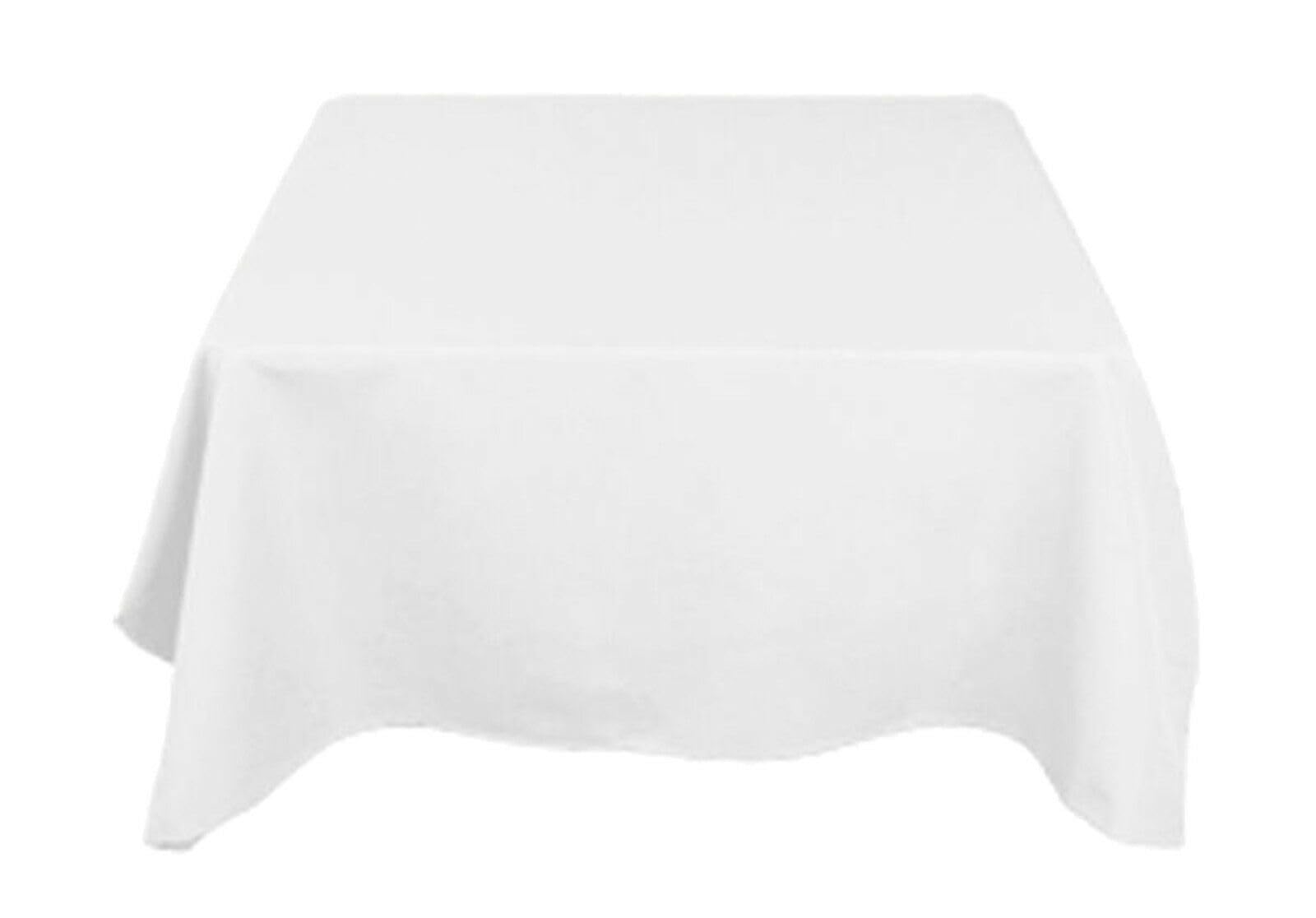 Nappe carrée en polyester à surface sans couture pour réception haut de gamme