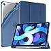 Produktbild TiMOVO Hülle für mit iPad Air 4. Generation 10.9 Zoll 2020, TPU Schutzhülle Transluzenter Rückendeckel Magnetisch Faltbar Hülle mit Stiftschlitz Auto Schlaf/Aufwach, Marineblau