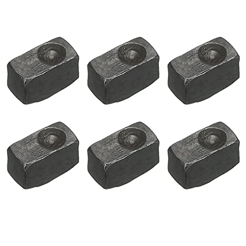 PATIKIL Guitar String Inserts Block Tremolo Bridge Saddle Lock Clamp Blocks for Electric Guitar 6pcs