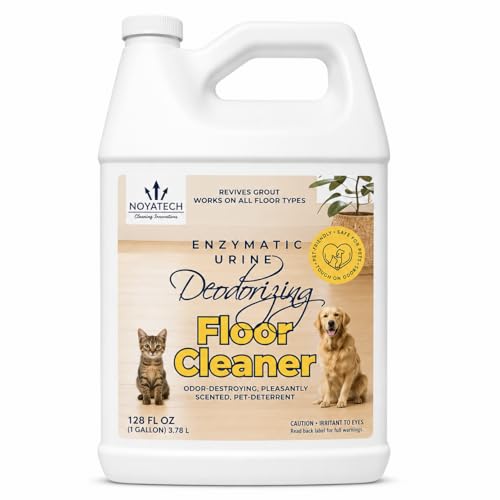 Image of NOYATECH Pet Floor Cleaner, Enzyme Dog and Cat Urine Odor Remover, Gallon