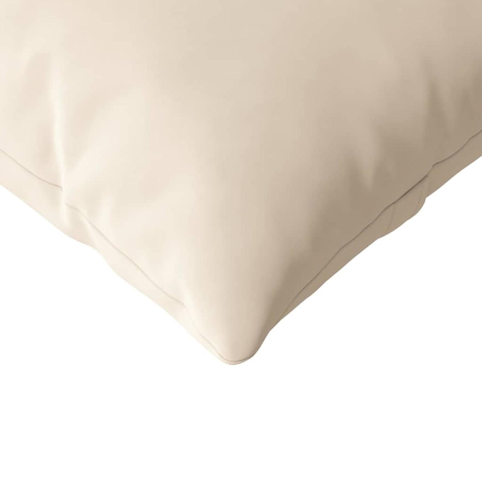 Cuscini da divano, 2 pezzi, beige, 145 x 40 cm, in tessuto sfoderabile, con imbottitura in poliestere, per soggiorno, camera da letto e ufficio in casa