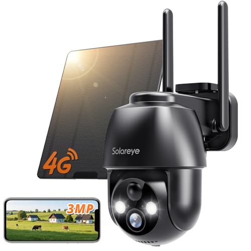 Solareye 4G LTE Outdoor Security Camera
