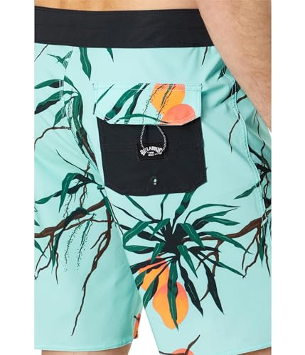 Billabong Men's Standard Sundays Pro Boardshort, 4-Way Performance Stretch, 19 Inch Outseam, Coastal3