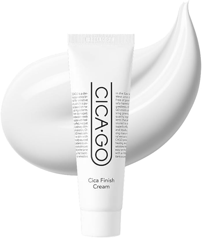 - Cica Finish Cream, Lightweight & Soothing & Hydrating Korean Moisturizer with Centella Asiatica for Sensitive Skin, Barrier Repair Cream, Korean Skincare Moisturizer (1.69 fl.oz, 50ml)
