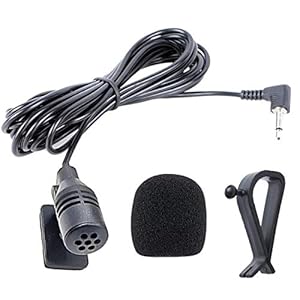 3.5mm Microfoon, NewTH HD Voice Assembly Mic voor Auto Voertuig Head Unit Bluetooth Ingeschakeld Stereo Radio DVD GPS