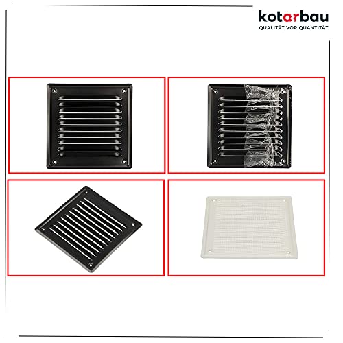 KOTARBAU® Griglia di ventilazione 165 x 165 mm con...