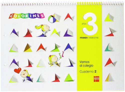 Colorines, Educación Infantil, 3 años. 1 trimestre...