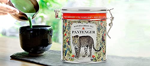 Matcha 3 Oz Tin And Matcha 3.5 Oz Pouch. Organic Japanese Matcha Green Tea Powder By Pantenger. Usda Organic. First Flush. Stone Milled. Japanese Matcha. #TOP7