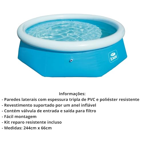 PISCINA 2.500 L (240 x 63 cm)