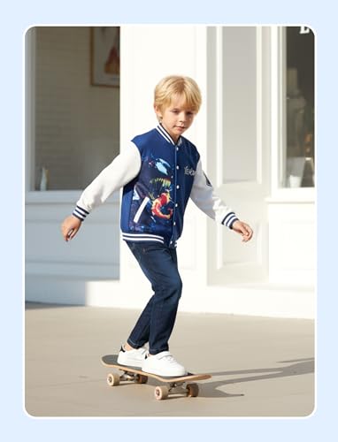 Image of Disney Marvel Bomber Jacket Spider Man Toy Story Cars Varsity Cardigan2-13Y