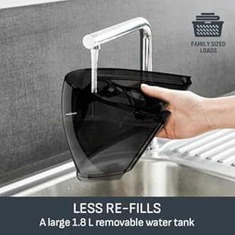 Tefal Pro Express Protect High Pressure Steam Generator Iron, 1.8 L Capacity, 7.5 Bar, 140 g/min continuous steam & 560 g/min steam boost, 2600 Watt, Removable Scale Collector, Burgundy & Black GV9230