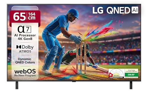 Image of LG 164 cm (65 Inches) QNED 8AA AI Series 4K Ultra HD (3840 x 2160) Smart webOS QNED TV 65QNED8AA6A