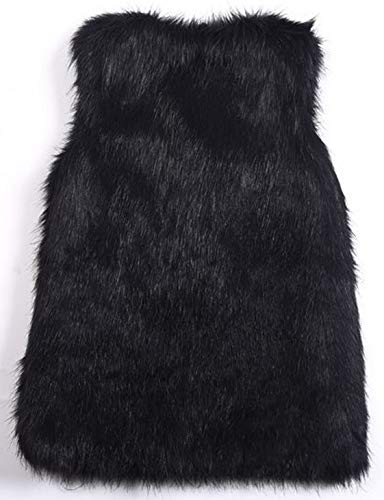 Youhan Women's Faux Fur Vest Coat Sleeveless Jacket3