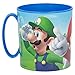 OTRA 3161; Taza Super Mario; Producto de plástico, Reutilizable; Apta para microondas; Libre BPA; Capacidad 350 ml