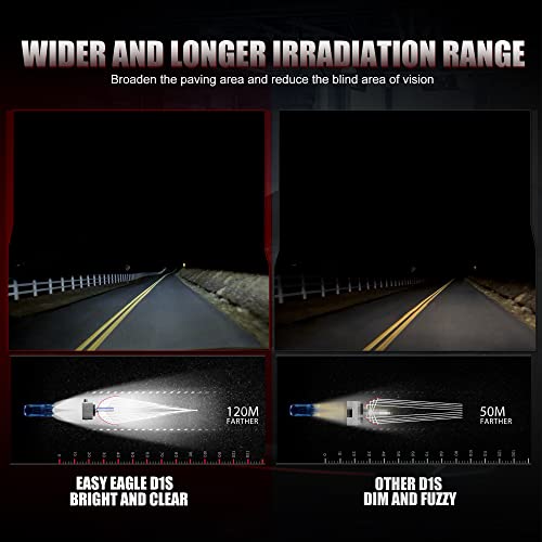 EASY EAGLE Lampadine per Fari Allo Xeno D1S D1R