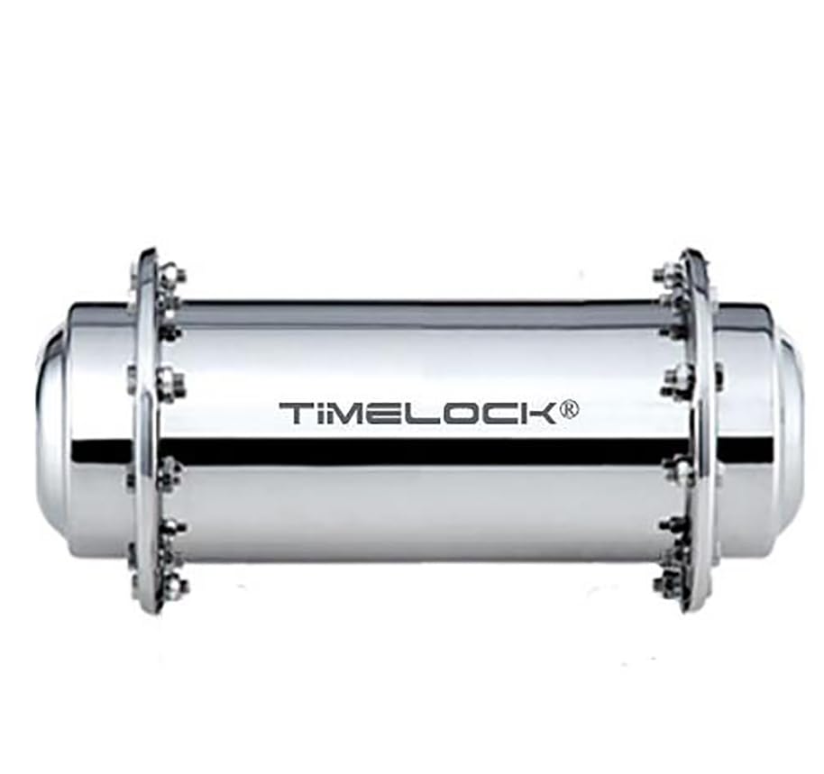 Luminexia Capsula del Tiempo de Acero Inoxidable,Contenedor de Cápsulas de Tiempo para enterrar,contenedores de geocaché,Regalo Futuro,Accesorios de Almacenamiento