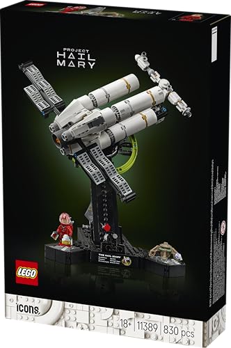 Image of LEGO Icons Project Hail Mary - Sci-Fi Spaceship Model - Space Decor Building Kit for Adults - 11389
