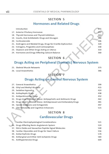 Essentials of Medical Pharmacology
