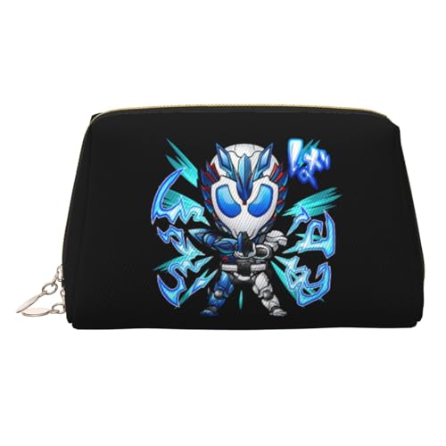 化粧ポーチ 仮面ライダーバルカン レディース メイクポーチ 化粧バッグ メンズ トラベルポーチ レザー 小物入れ かわいい おしゃれ 可愛い 化粧品収納 大容量 防水 多機能 旅行 持ち運び便利