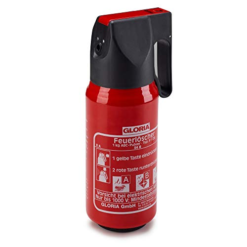 Volkswagen 000016995 Pulver Feuerlöscher ABC EN 3 Sicherheit, ohne Halterung/Einbaumaterial