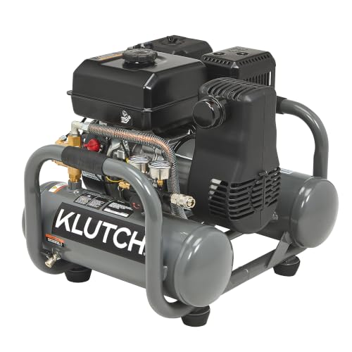 Klutch 4-Gallon Gas Air Compressor