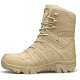 Material: Nylon Piel N/A Los Hombres del Top del Alto Tactical Boots Resistente a la abrasión cómodo Patrulla Botas Militares Desierto Selva Ejército de Caza Las Botas de Combate Atlética Escalada,Black-47